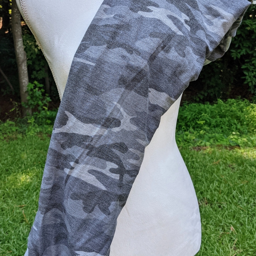 Gray Camo Joggers Plus Size